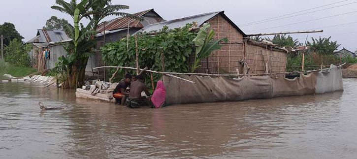 বন্যার শঙ্কা সিলেট ও সুনামগঞ্জে