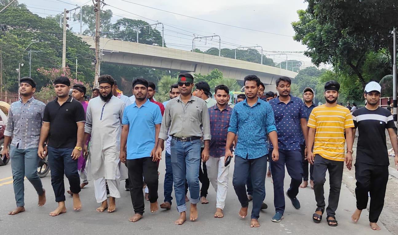 ফ্যাসিবাদের হাতে নিহত সকল শহীদদের প্রতি শ্রদ্ধা জানিয়ে চিত্র প্রদর্শনী ও শোকসভা